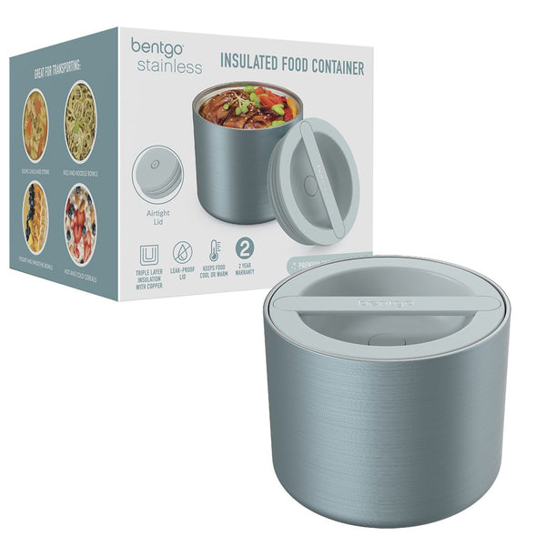 Bentgo® Stainless Steel Insulated Food Container 560ml - Aqua