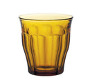 Duralex Picardie Amber Tumblers - Flared - 250ml - Set of 6 (Made in France)