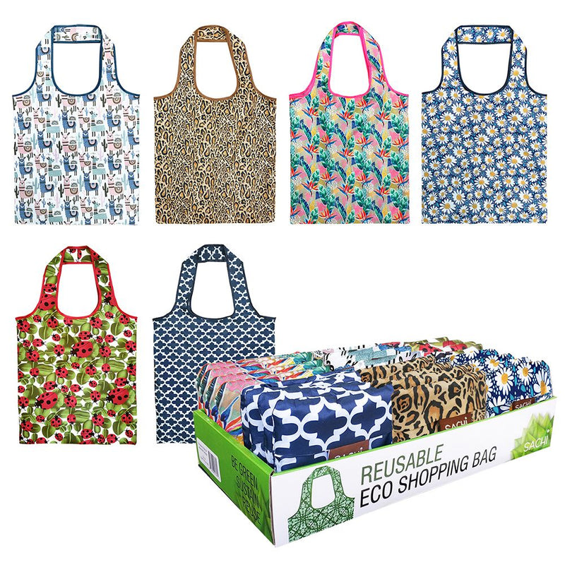 Sachi Eco Reusable Foldable Shopping Bag - Lady Bug