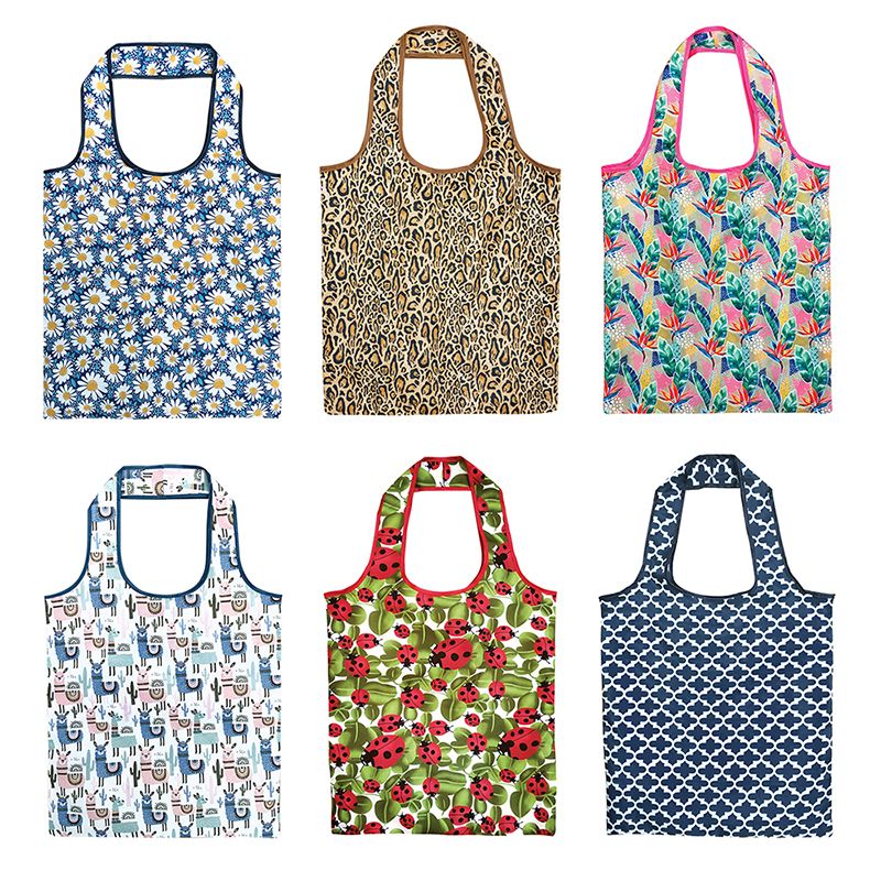 Sachi Eco Reusable Foldable Shopping Bag - Lady Bug