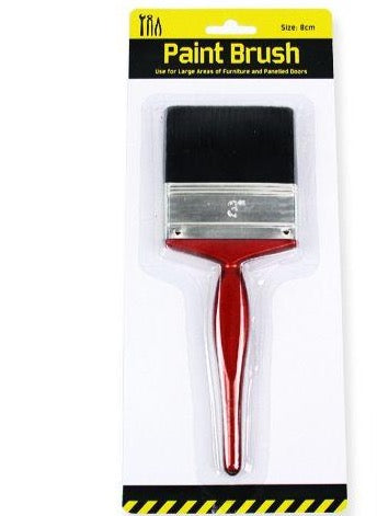 Paint Brush With Red Handle - 20.5x8cm