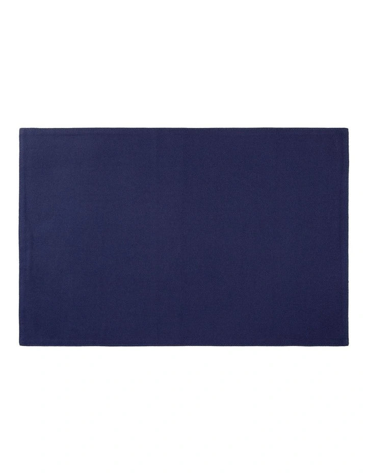 Maxwell & Williams Cotton Classics Cotton Placemat 45x30cm - Navy