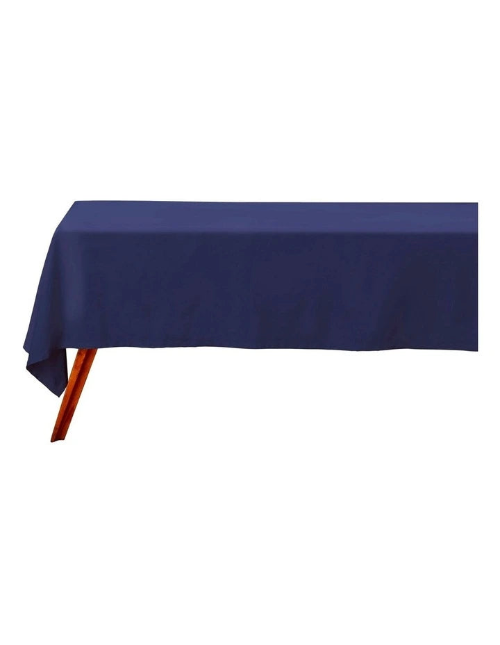 Maxwell & Williams 230x150cm Navy Cotton Classics Rectangular Tablecloth