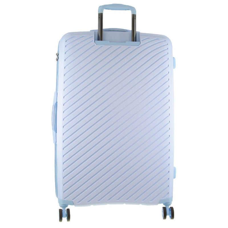Pierre Cardin Hard Shell 4 Wheel - 3-Piece Luggage Set - Blue