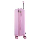 Pierre Cardin Hard Shell 4 Wheel Suitcase - Cabin - Pink