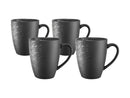 Maxwell & Williams Caviar Galaxy Coupe Mug 400ml - Set of 4