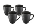 Maxwell & Williams Caviar Galaxy Coupe Mug 400ml - Set of 4