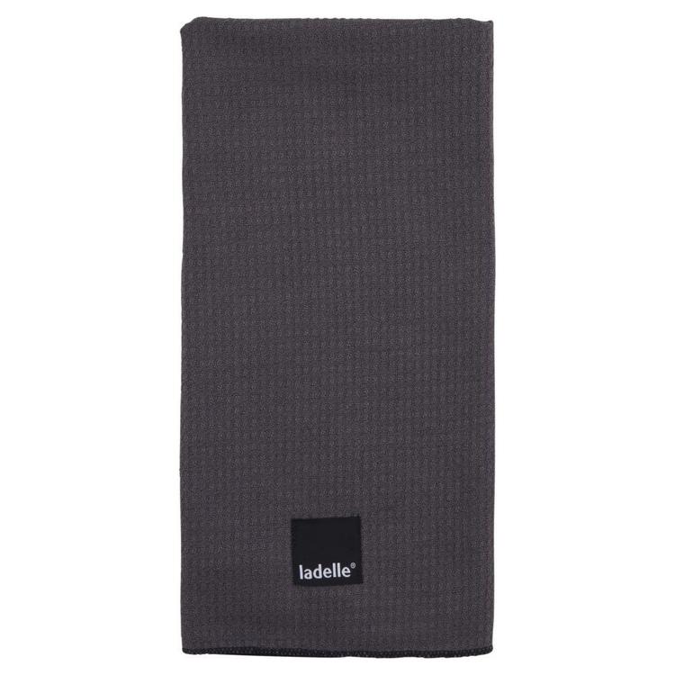Ladelle Microfibre Kitchen Towel - Black - 50x70cm