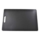 Chef Inox Colour Coded Cutting Board With Handle - Black – 20x27x1.2cm