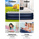 Bestway Air Bed Inflatable Mattress Sleeping Mat Battery Built-in Pump - King