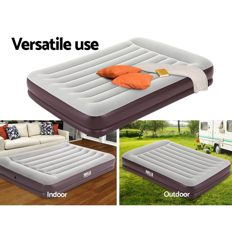 Bestway Air Bed Beds Queen Size Inflatable Mattress Sleeping Camping Outdoor