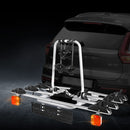 Bike Carrier Rack w/ Tow Ball Car Mount - Black & Silver