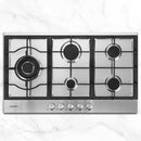 Gas Cooktop 90cm Kitchen Stove Cooker 5 Burner  NG/LPG Silver