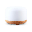 Aroma Diffuser Aromatherapy Air Humidifier Purifier Light Wood Grain 500ml (LED Night Light)