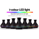 400ml 4 in 1 Aroma Diffuser with remote control- Dark Wood