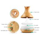 400ml 4 in 1 Aroma Diffuser remote control - Light Wood
