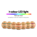 Aromatherapy Diffuser Aroma Essential Oils Air Humidifier LED Light 130ml