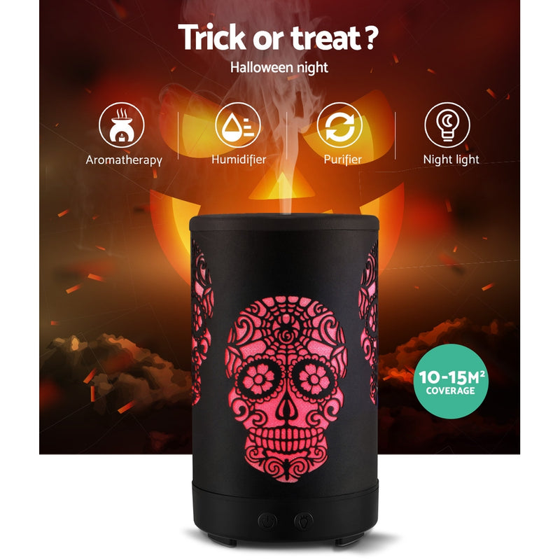 Ultraconic Aromatherapy Diffuser Aroma Oil Air Humidifier Halloween