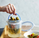 Lock & Lock Pickle Container With Draining Basket 700ml