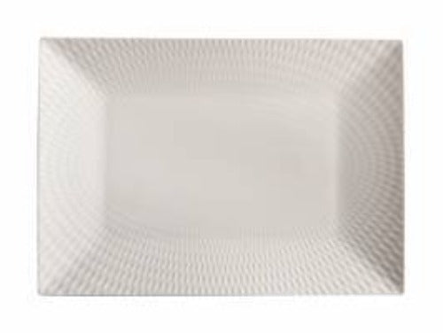 Maxwell & Williams White Basics Diamonds Rectangular Platter  25x18cm