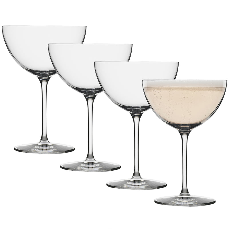 Ecology Classic Champagne Coupe Glasses Set of 4 - 245ml