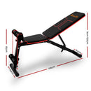 Adjustable FID Weight Bench Fitness Flat Incline Steel Frame