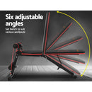 Adjustable FID Weight Bench Fitness Flat Incline Steel Frame