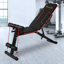Adjustable FID Weight Bench Fitness Flat Incline Steel Frame