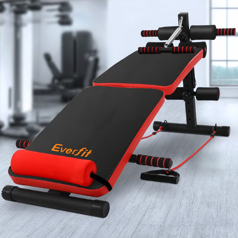 Adjustable Sit Up Bench Press Weight Gym Fitness Decline