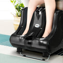 Livemor Foot Massager Ankle Calf Leg Massagers Shiatsu Kneading Rolling - Black