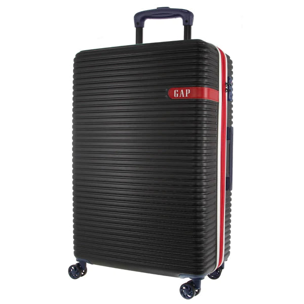 GAP 4 Wheel Hardcase Suitcase - Cabin - Black - Expandable