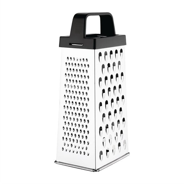 Incasa Stainless Steel 4 Way Grater - Large - 23cm