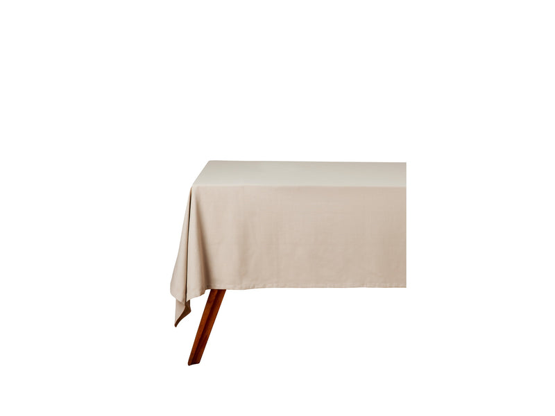 Maxwell & Williams 230x150cm Pebble Cotton Classics Rectangular Tablecloth