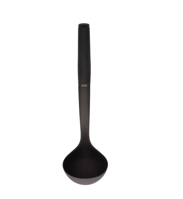 KitchenAid Soft Touch Ladle Nylon - Black