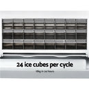 3.2L Portable Ice Cube Maker Cold Commercial Machine Stainless Steel