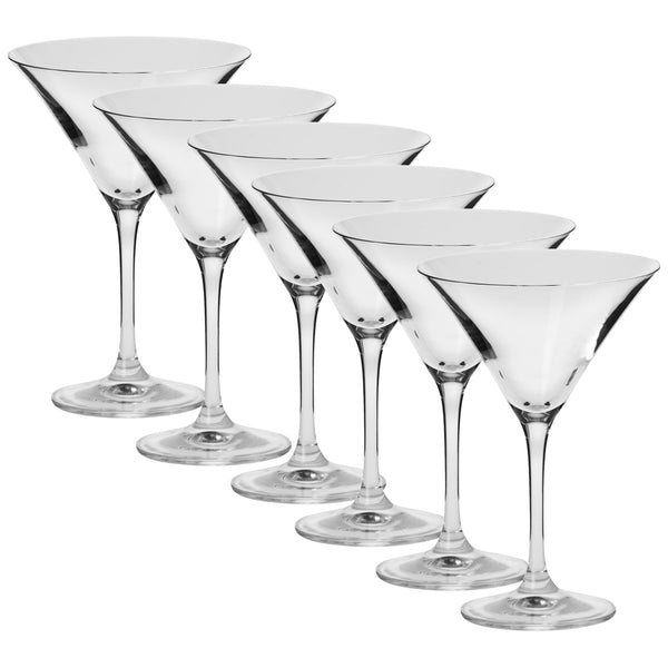 Krosno Avant-Garde Martini Glasses 150ml Set of 6 (Made in Poland)