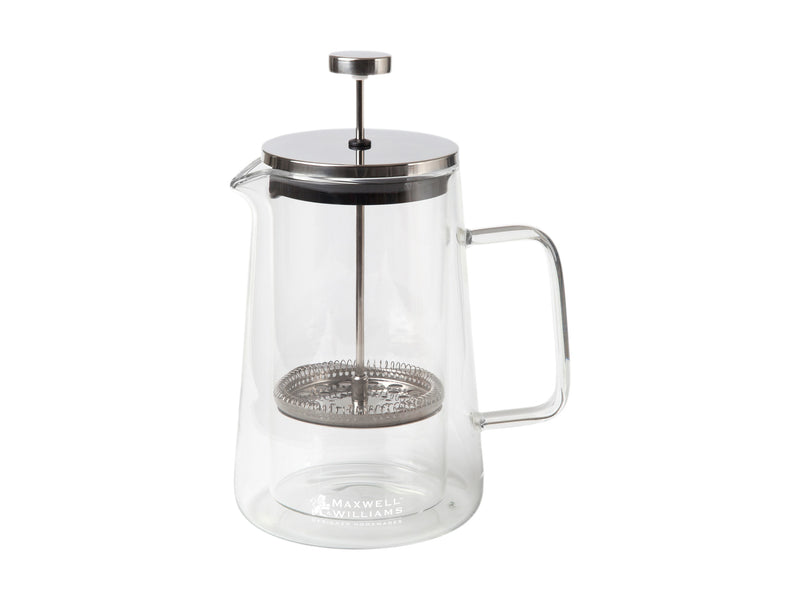 Maxwell & Williams Blend Vienna Double Wall Plunger 1L Clear