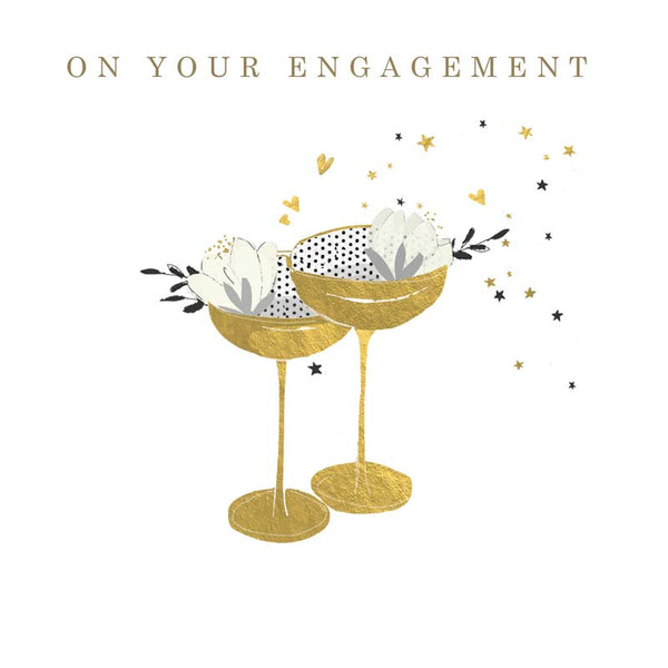 On Your Engagement - Card 15.5x15.5cm