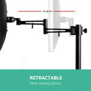Monitor Arm Mount Single Black