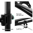 Monitor Arm Mount Single Black