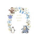 New Baby Boy - Card 15.5x15.5cm
