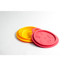 Marcus & Marcus Collapsible Travel Bowl With Lid - Marcus The Lion Cub - Red