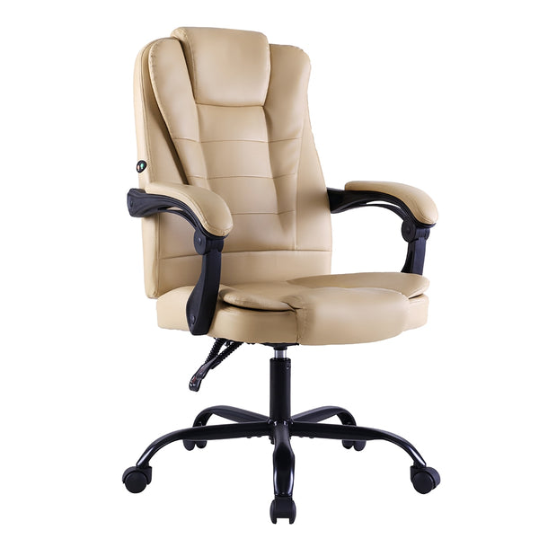 Massage Office Chair Gaming Chair Recliner Computer Chairs Khaki