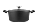 Maxwell & Williams Agile Non-Stick Casserole 24cm/4.2L - Black