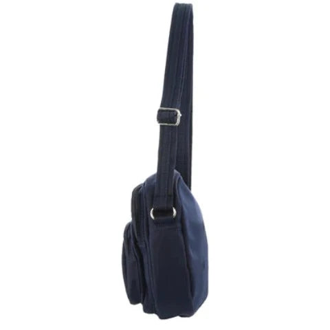 Pierre Cardin Anti - Theft Cross Body Bag Navy - 27x11x20 cm