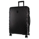 Pierre Cardin Hard Shell 4 Wheel - 3-Piece Luggage Set - Black