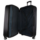 Pierre Cardin Hard Shell 4 Wheel Suitcase - Large - Black - Expandable