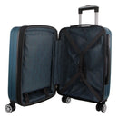 Pierre Cardin Hard Shell 4 Wheel - 3-Piece Luggage Set - Teal