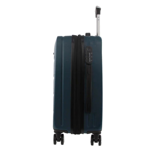 Pierre Cardin Hard Shell 4 Wheel Suitcase - Large - Teal - Expandable