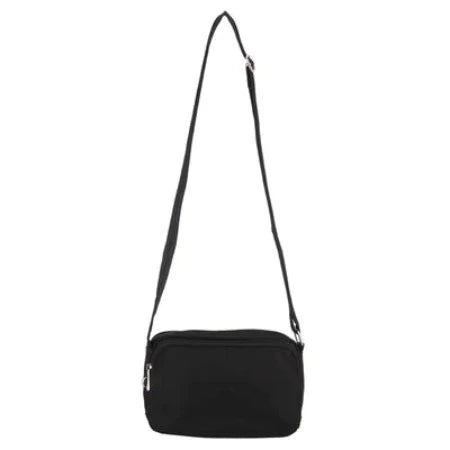 Pierre Cardin Anti - Theft Cross Body Bag Black - 23x9x26cm